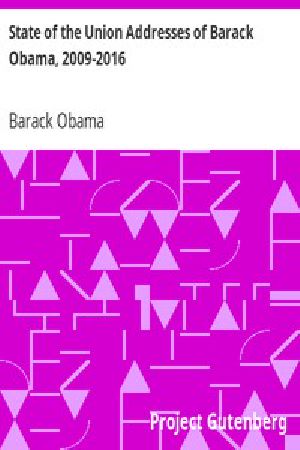 [Gutenberg 50950] • State of the Union Addresses of Barack Obama, 2009-2016